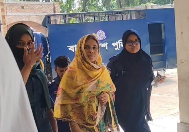 নতুন হত্যা মামলায় আবার গ্রেপ্তার দেখানো হলো সাবেক এমপি লায়লা পারভীন সেঁজুতিকে